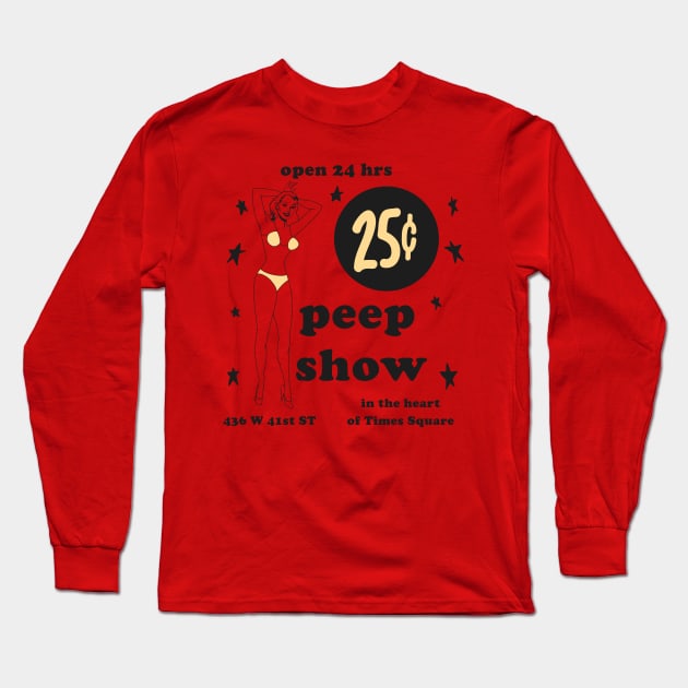 25 Cent Peep Show Long Sleeve T-Shirt by n23tees